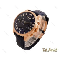 ساعت تگ هویر CR7 مردانه بند چرم سرمه ای Tag-3828-G