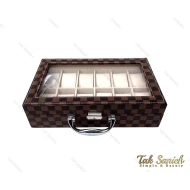 جعبه ساعت 12 عددی Box-3856-L-G