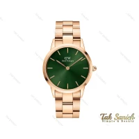 ساعت دنیل ولینگتون مردانه رزگلد صفحه سبز DW-3836-40-G
