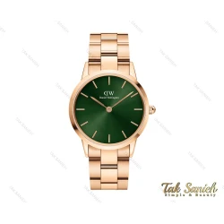 ساعت دنیل ولینگتون مردانه رزگلد صفحه سبز DW-3836-40-G
