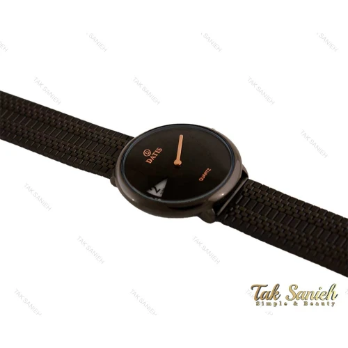 ساعت داتیس زنانه مشکی صفحه مهندسی Datis-3839-L