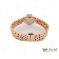 ساعت تیسوت زنانه رزگلد نگین دار Tissot-3854-L