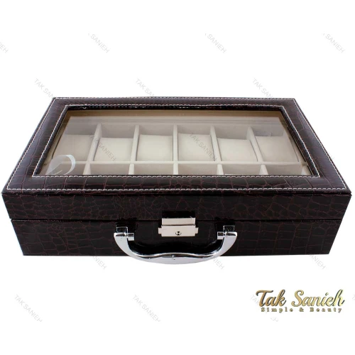 جعبه با 12 جایگاه نگهداری ساعت مچی مدل Box-3857