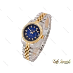 ساعت مچی رولکس زنانه مدل دیت جاست Rolex-3862-L