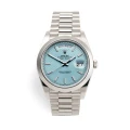 ساعت رولکس مردانه دی دیت اتوماتیک سیلور آبی Rolex-4119-G