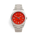 ساعت رولکس مردانه اویستر پرپچوال اتوماتیک قرمز Rolex-4121-G