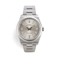 ساعت رولکس اویستر پرپچوال مردانه سیلور Rolex-4123-G
