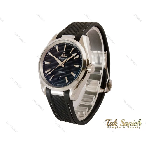 ساعت امگا مردانه سیمستر اتوماتیک سیلور مشکی Omega-4136-G