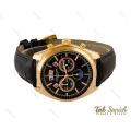 ساعت پتک فیلیپ مردانه سه موتوره بند چرم مشکی Patek-4138-G