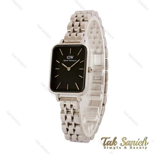 ساعت دنیل ولینگتون زنانه مستطیلی سیلور DW-4144-L
