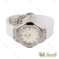 ساعت هابلوت زنانه سفید تمام نگین نقره ای Hublot-4151-L