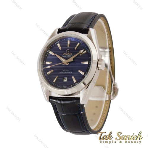 ساعت امگا مردانه مدل سیمستر اتوماتیک سرمه ای Omega-4162-G
