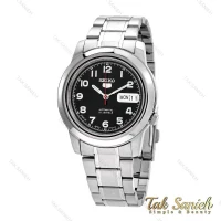 ساعت سیکو 5 اصل مردانه SNKK35J1 سیلور مشکی Seiko-4168-G