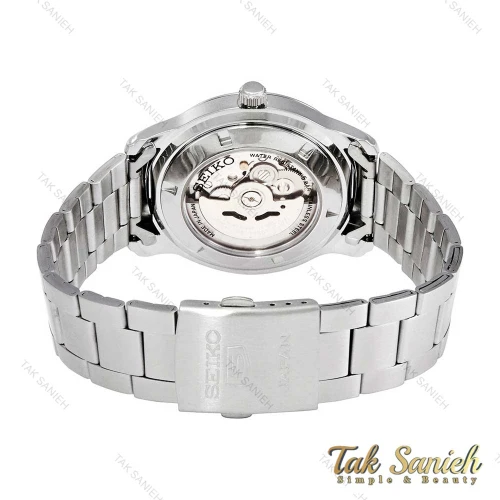 ساعت سیکو 5 اتوماتیک مردانه اصل SNKP17J1 صفحه سرمه ای Seiko-4170-G