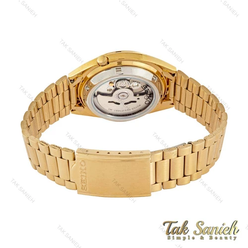 ساعت سیکو 5 مردانه طلایی SNXS80J1 اتوماتیک Seiko-4186-G