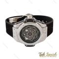 ساعت هابلوت عنکبوتی نگین دار مردانه سیلور Hublot-4202-G