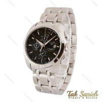 ساعت تیسوت 1853 مردانه سه موتوره سیلور مشکی Tissot-4225-G