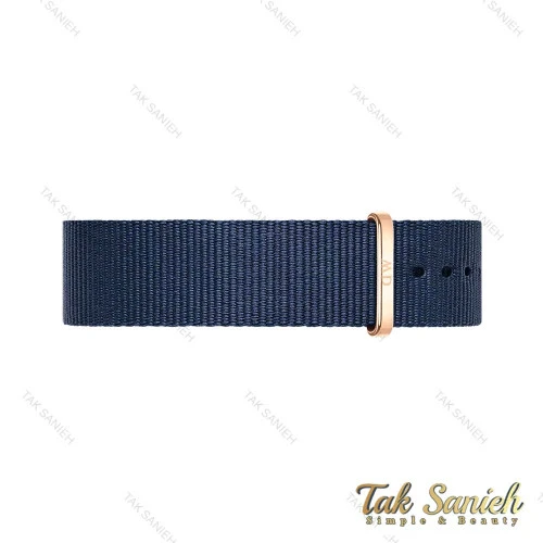 بند ساعت دنیل ولینگتون برزنتی سرمه ای رزگلد زنانه DW-Strap-4233-L