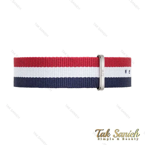 بند برزنتی دنیل ولینگتون مردانه مدل کمبریج سیلور DW-Strap-4242-G