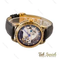 ساعت پتک فیلیپ مردانه اتوماتیک حکاکی شده طلایی Patek-4338-G