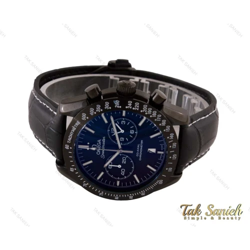 ساعت امگا اسپیدمستر مردانه سه موتوره مشکی Omega-4031-G