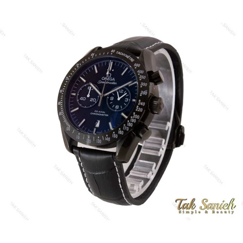 ساعت امگا اسپیدمستر مردانه سه موتوره مشکی Omega-4031-G