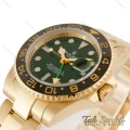 ساعت رولکس مردانه جی ام تی مستر 2 طلایی صفحه سبز Rolex-4382-G