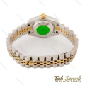 ساعت رولکس دیت جاست زنانه دورنگ طلایی دورنگین Rolex-4389-L