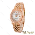 ساعت رولکس زنانه رزگلد دورنگین مدیوم Rolex-4390-L