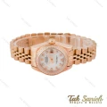 ساعت رولکس زنانه رزگلد نگین دار اسمال Rolex-4391-L