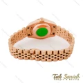 ساعت رولکس زنانه رزگلد نگین دار اسمال Rolex-4391-L
