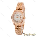 ساعت رولکس زنانه رزگلد نگین دار اسمال Rolex-4391-L