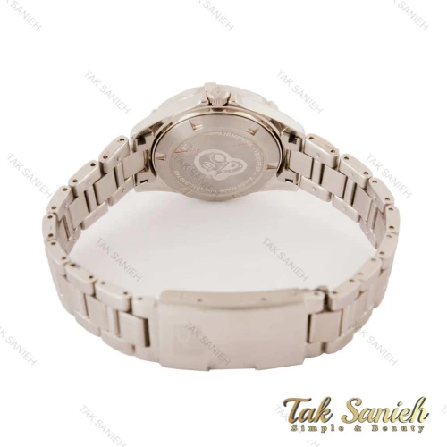 ساعت تگ هویر زنانه مدل آکوا ریسر نقره ای سرمه ای Tag-4394-L