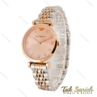 ساعت امپریو آرمانی زنانه دو رنگ رزگلد Armani-4397-L
