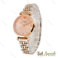 ساعت امپریو آرمانی زنانه دو رنگ رزگلد Armani-4397-L