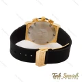 ساعت هابلوت مردانه سه موتوره طلایی مشکی صفحه اسکلتون Hublot-4405-G