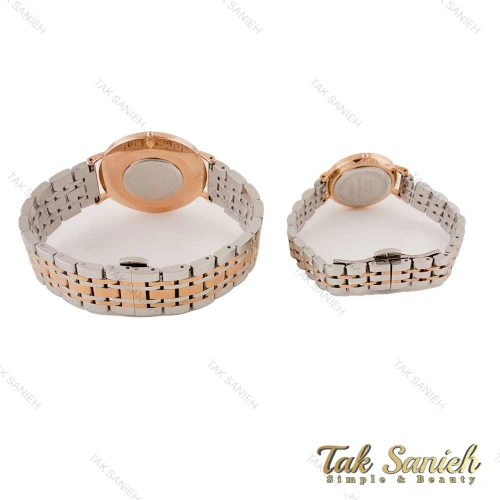 ساعت دنیل ولینگتون ست دورنگ رزگلد صفحه سفید اسمال DW-4427-28-S