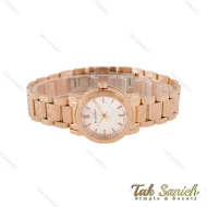 ساعت بِربِری زنانه رزگلد صفحه سفید Burberry-4455-L