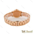 ساعت بِربِری زنانه رزگلد صفحه سفید Burberry-4455-L