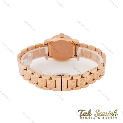 ساعت بِربِری زنانه رزگلد Burberry-4456-L