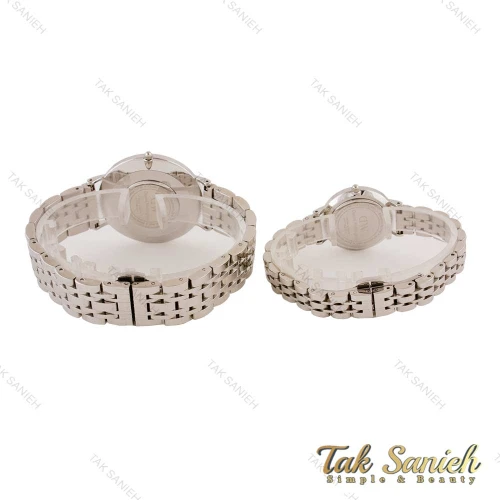 ساعت ست دنیل ولینگتون نقره ای صفحه مشکی DW-4465-28-S