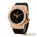 ساعت هابلوت مردانه رزگلد سه موتوره صفحه مهندسی Hublot-4507-G