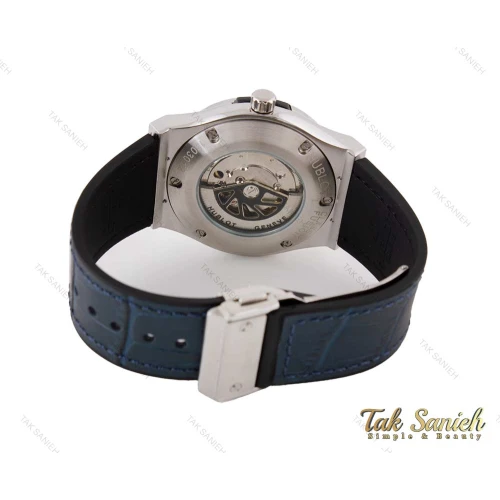 ساعت هابلوت اتوماتیک مردانه سیلور سرمه ای Hublot-4036-G
