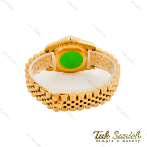 ساعت رولکس مردانه طلایی صفحه سبز Rolex-4515-G