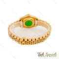 ساعت رولکس زنانه طلایی صفحه سبز Rolex-4516-S-L