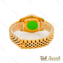 ساعت رولکس مردانه طلایی صفحه مشکی Rolex-4525-G