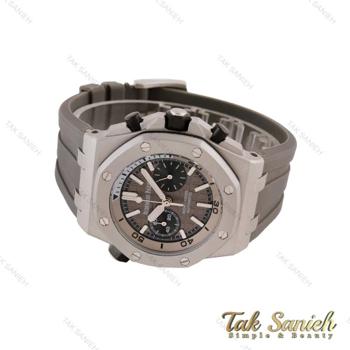 ساعت ای پی مردانه سه موتوره طوسی AP-4539-G