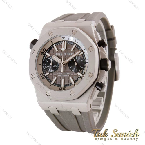 ساعت ای پی مردانه سه موتوره طوسی AP-4539-G