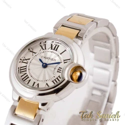 ساعت کارتیر بالن بلو زنانه طلایی نقره ای اسمال Cartier-4544-L