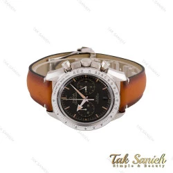 ساعت امگا مردانه مدل اسپیدمستر بند چرم قهوه ای Omega-4546-G